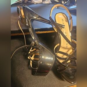 Black Marc DeFang Heels